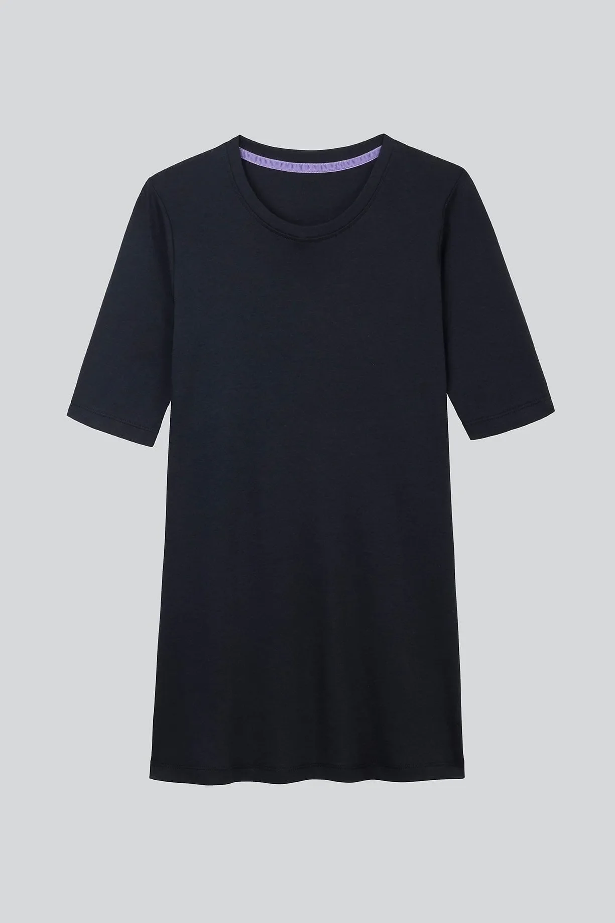 Half Sleeve Crew Neck Cotton Modal T-shirt - Image 8