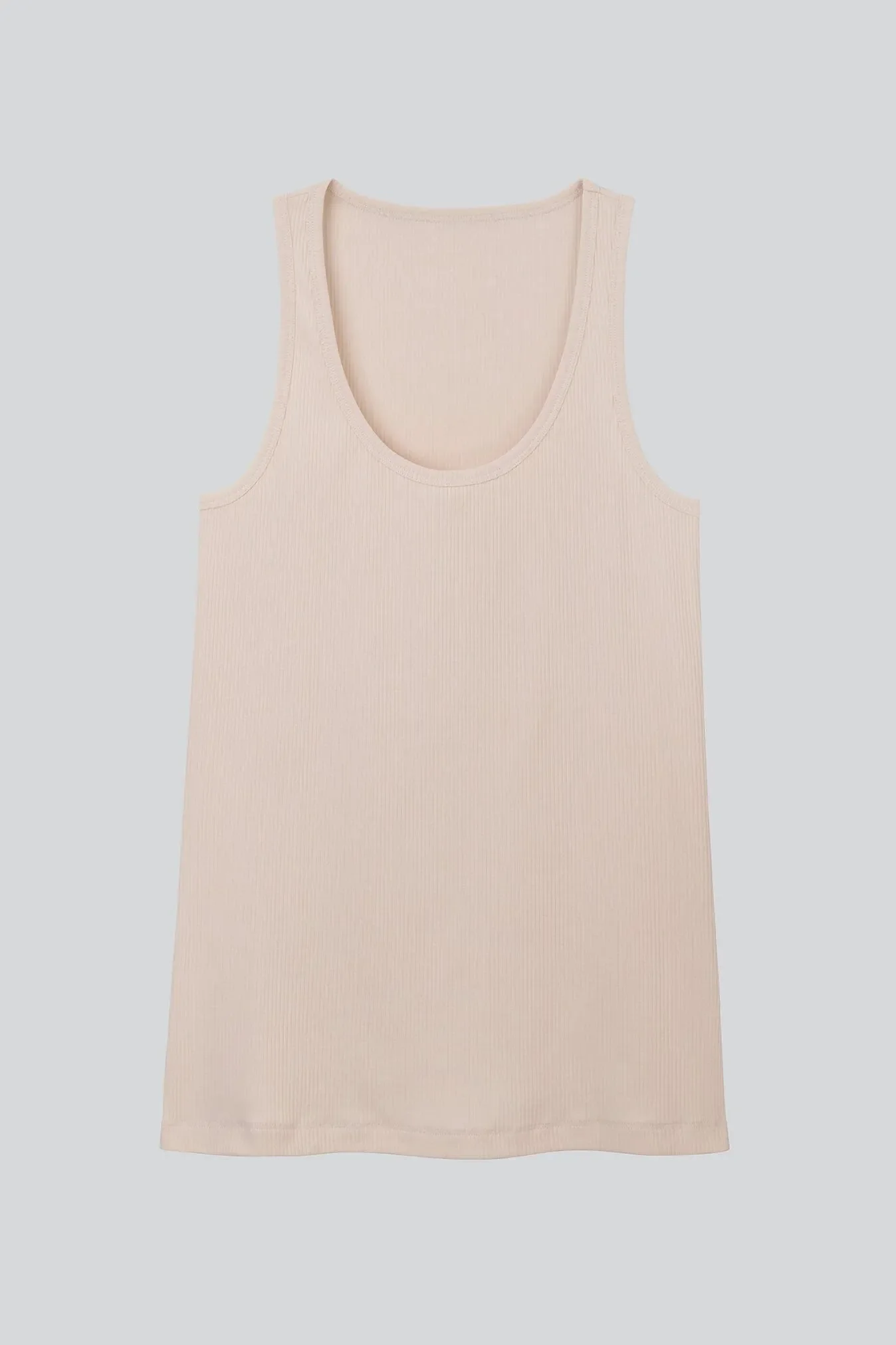 Organic Cotton Scoop Neck Tank Top - Image 4