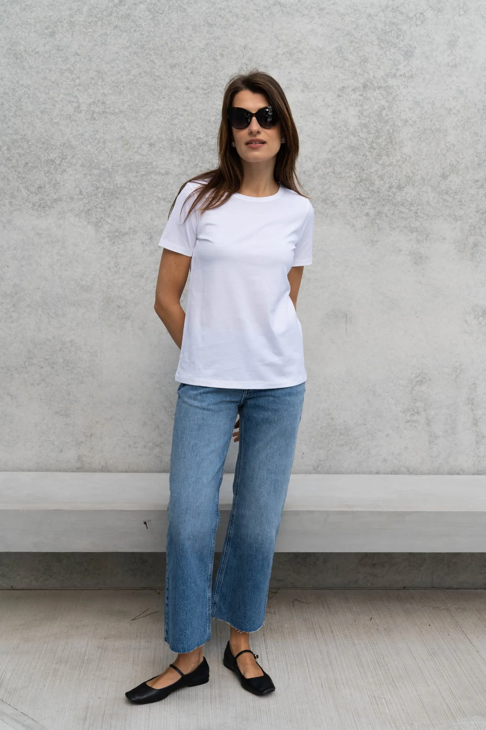 Supima Cotton Crew Neck T-Shirt - Image 4