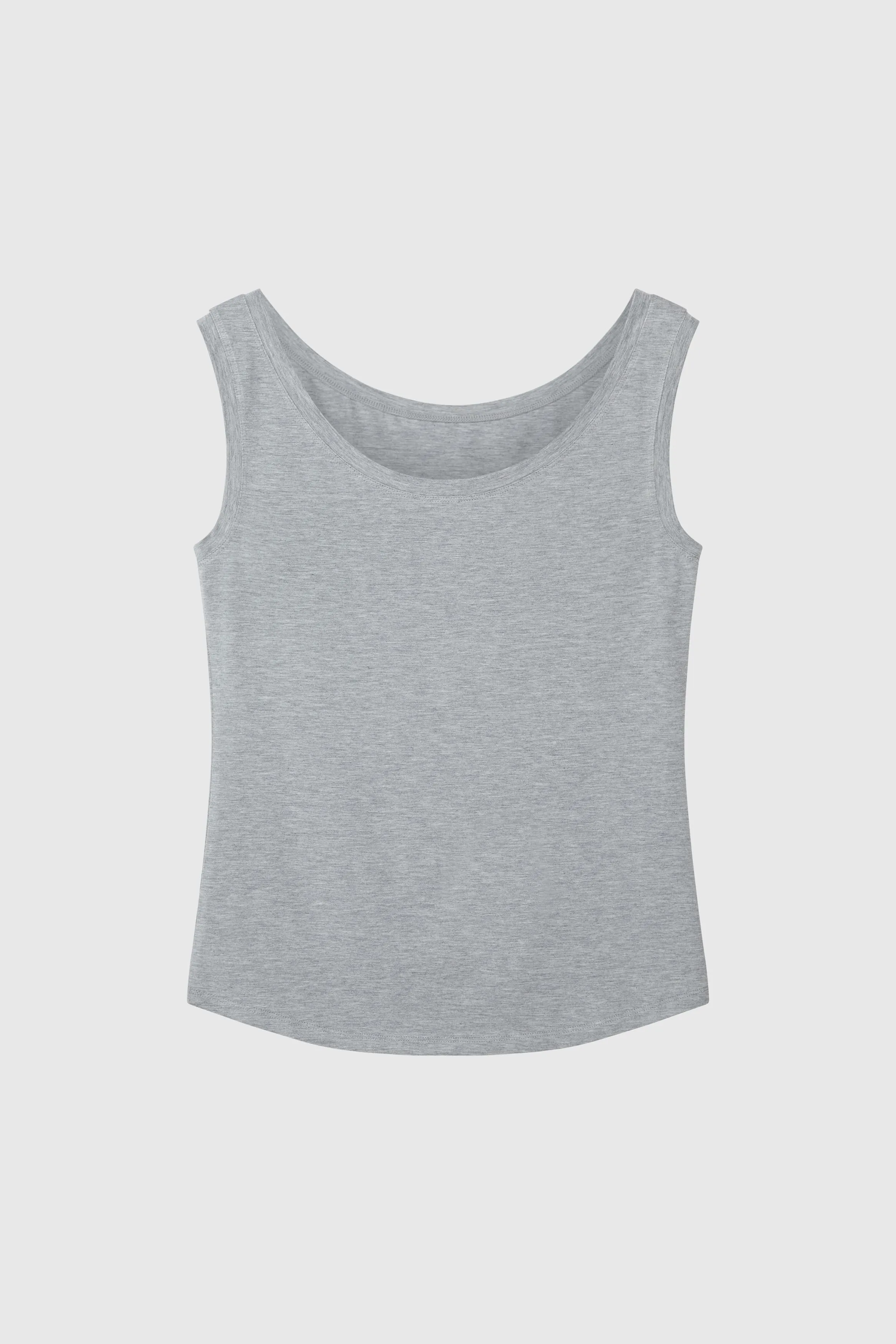Sleeveless Micro Modal Vest Top - Image 9